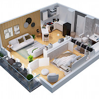 3D-Grundrisse