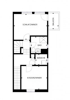 Grundriss 2. Obergeschoss