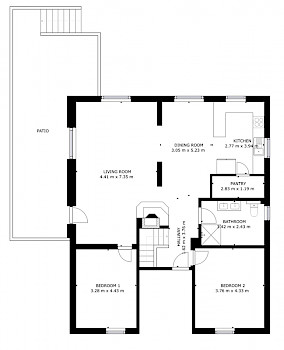 Grundriss Erdgeschoss